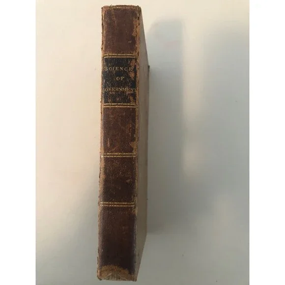 Introduction to the Science of Government Hardcover Andrew Young 1839 Vintage